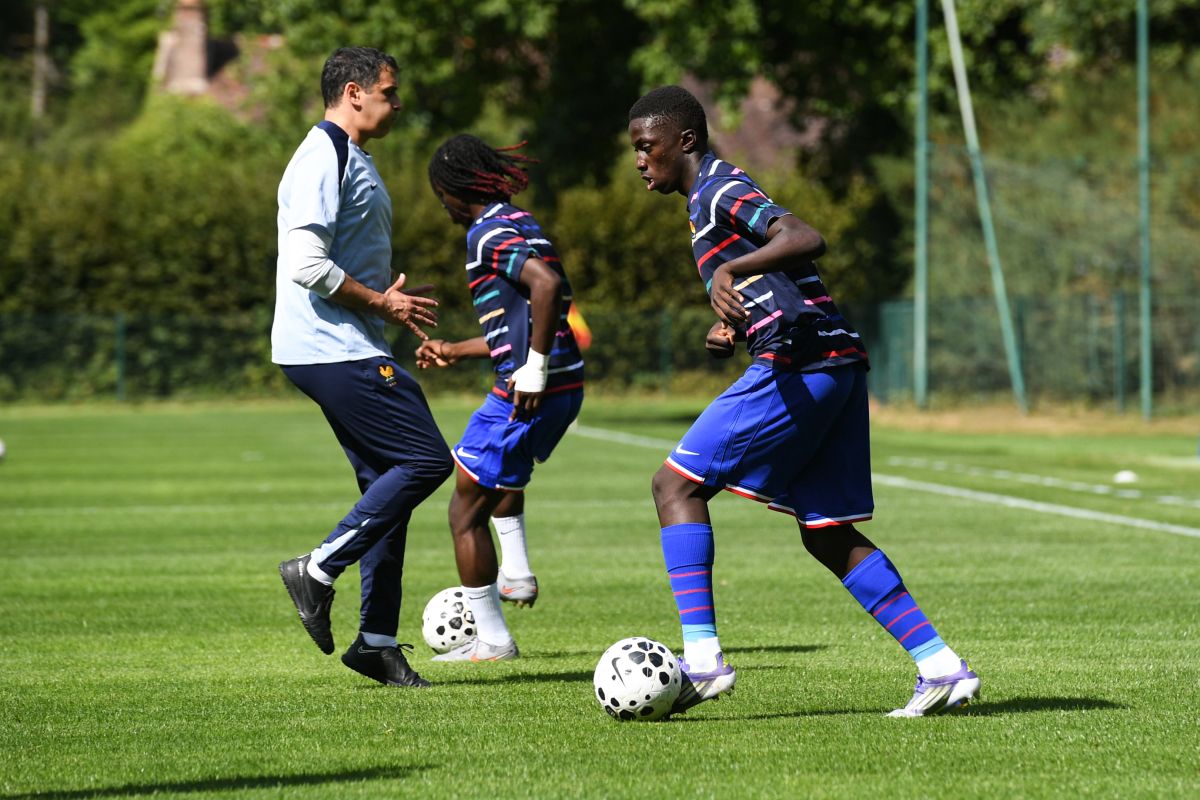 Moustapha DABO, en équipe de France U19