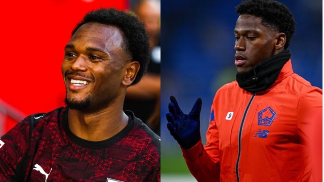 Loïs Openda et Jonathan David