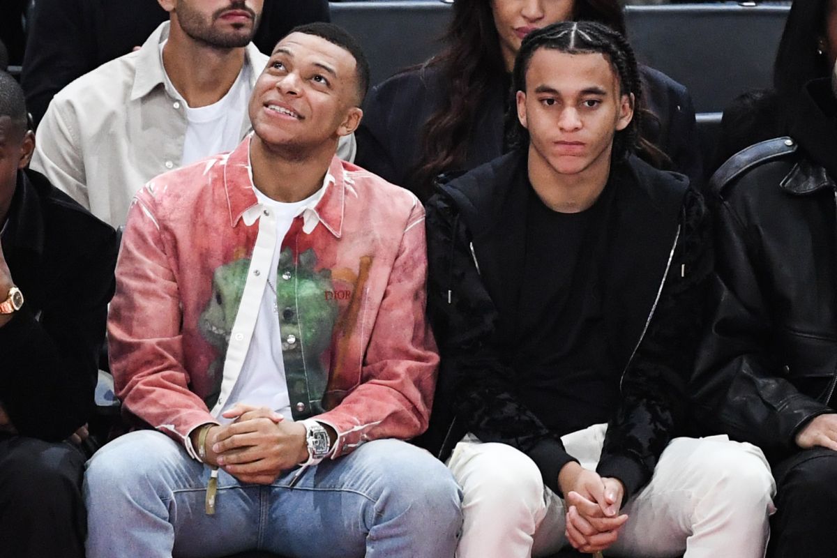 Kylian MBAPPE et Ethan MBAPPE