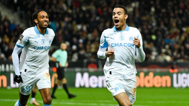 Pierre-Emerick Aubameyang et Mason Greenwood